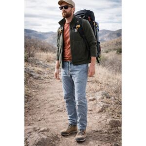 TOPO DESIGNS Blue Casual Hiking Pants Trousers    Mens Size Large